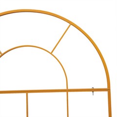 Gold Metal Arch Stand Balloon Backdrop Stand Plant Stand Garden Holder Rack