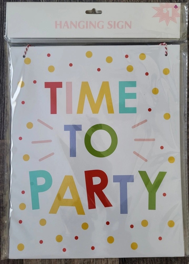 Variety of Hanging Cardboard Multi-Use Signs 12×9 3/4 Inch Brand New Sealed