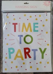 Variety of Hanging Cardboard Multi-Use Signs 12×9 3/4 Inch Brand New Sealed