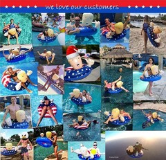 Pool Float,Inflatable 42 Inches Hot Summer Party