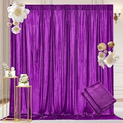Sequin Backdrop Curtains Sparkly Fabric Photo Booth Wedding Party Decoration New