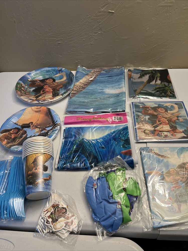 Moana Birthday Party Supplies