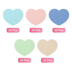 Assorted Colors Mini Heart Shaped Paper Cutouts Bulletin Board 2.5 In 100PK