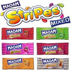 20 x HARIBO MAOAM STRIPES FRUIT CHEWS PARTY BAG SWEETS CHOOSE UR OWN FLAVOUR