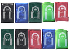 50 Pcs Mini Pocket Portable Travel Prayer Praying Rug Mat Namaz Carpet Islamic