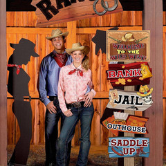 Western Birthday Party Decorations 20 Pieces Cowboy Themed Party Signs Welcome T