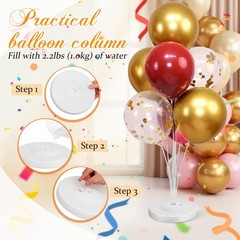 Water Weight Base for Balloon Column Stand and Arch Thickened Water Fillable …
