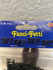 «Over The Hill» Black Birthday Party Decoration Confetti 0.5 oz