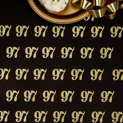 97th Birthday Decorations Glitter Confetti Age Number Party Favors (SET of 50)