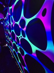 UV Event Decor , Black Light Party, Neon Glow , Stretch Decor, Dj Webbing