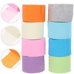 Crepe Paper Streamers Assorted Colors Birthday Party Wall Decor