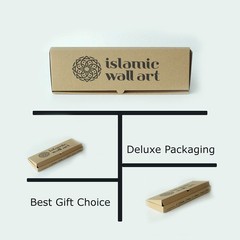 1 PCS Arabic Tabletop Parent List Home Decor Centerpiece Ornament Black
