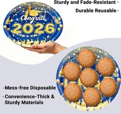 Party Supplies for Graduation Decorations 2026 – Complete Party Tableware Set…