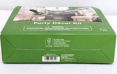 Kate Spade | Party Décor Kit | Green Black White Balloon Garland Set