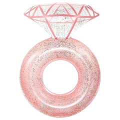 HeySplash Pool Floats, Inflatable Diamond Ring Pool Float, Large Engagement R…