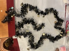 Grad Party Supply LOT Gold Black Silver Decorations Centerpiece Garlands Banner