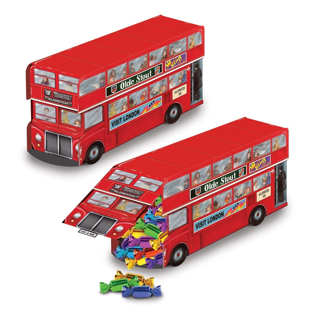 Beistle Double Decker Bus Centerpiece (1 Bus Per Package) – Decoration British