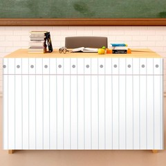 6ft Composition Notebook Table Skirt Teacher Desk Skirt Classroom Table Cover…