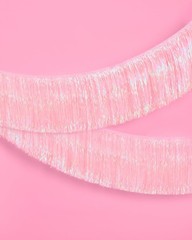 , Party Decorations Light Pink Fringe Banner – 4 ft. | Bachelorette Party Sup…