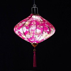 12 inches Waterproof Silk Chinese Style Lantern Party Hanging Decor