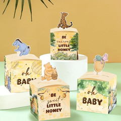 24pcs Winnie Baby Shower Decorations, Pooh Party Decorations, Baby Shower Tab…