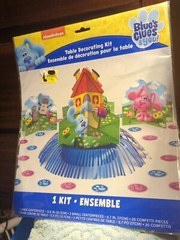 Nickelodeon Blues Clues & You Table Decorating Kit New Birthday Party supplies