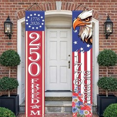 Patriotic Decorations: 70″ 250th Anniversary Banner for All Seasons