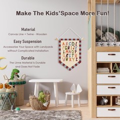 Room Decor, ABC Alphabet Posters Wall Pennants Banners