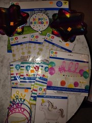 3 2 1 Party! Birthday Decorations Set Foil Balloon Yard Sign Backdrop Multicolor