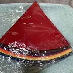Large 7 Dwarf Multi Colored Felt Hats New In Package