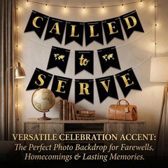 Called to Serve Banner – Back to School Decorations, Map LDS Missionary Gifts…