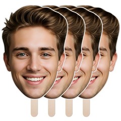 Custom Big Head Cutout on a Stick Personalized Photo Face Prop for Party Event