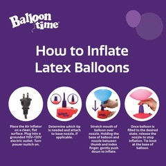 Balloon Time Electric Air Inflator And Deflator – Powerful Portable Electric
