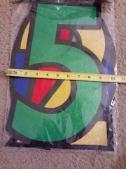 Large Number Cut Outs Digits 0 1 2 5 / Glitter #s Numbers for Party Celebration