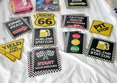 Disney Pixar Lightning McQueen Car Party Supplies Table Decor Favors Banners