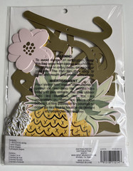 Celebrate It Hello Sunshine Pineapple/Flowers Banner-8 ft String NEW