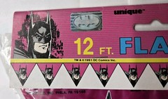 Vintage 1991 DC Comics Batman Returns 12 Foot Vinyl Birthday Party Banner