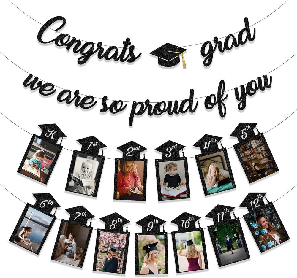 Graduation Decorations Class of 2026 Party Supplies – Congrats Grad, We Are so P