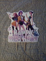 KPOP Demon Hunters Birthday Party Decoration Set Banner Cupcake Toppers Balloons