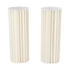 2Pcs Party Floral Stand Wedding Centerpieces Cardboard Vase For Party Decor