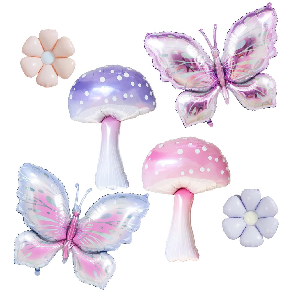 Fairy Balloons Butterfly Balloons for Fairy Birthday Party Decorations Butter…