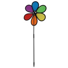 Flower Windmill Spinner Wind Home Garden Decorative Yard Patio Outdoor Ornaments