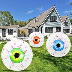 Halloween Inflatables Eyeball Decorations Home Garden Party ornament Gift JQ