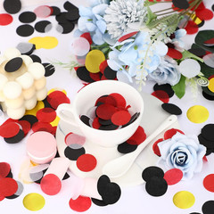 Round Tissue Paper Table Confetti Dots for Wedding Birthday Party Decoration, 1.