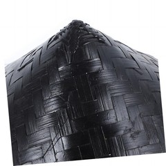 Samurai Hat Cosplay Decorative Hat Handwoven Simple Prop for Party Stage Perf…
