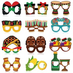 USA Patriotic Party Decorations 48 Pcs Eyeglasses Independence Day