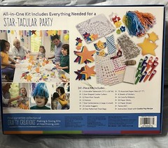Crafty Creations Party Decorating Kit Star Bright 241 Pieces. NEW Sealed Box