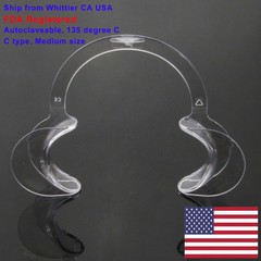20pc S/M/L Dental Mouth Opener Lip Cheek Retractor C-Shape Adult Kid YA Game