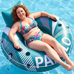 Pool Floats for Adult, 53” 450lb Heavy Duty River Tubes for Floating with Hea…