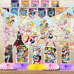 Sailor Kawaii Tablewave Party Supplies happy birthday centerpiece decoration